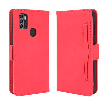 Full Protection Leather Wallet Protective Case with Multiple Card Slots for ZTE Blade A7s 2020