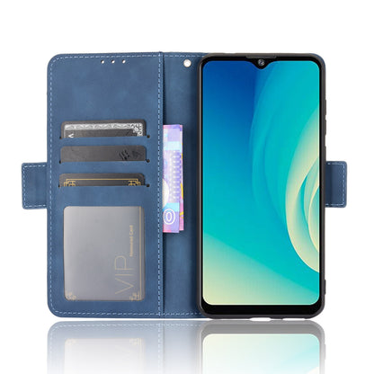 Full Protection Leather Wallet Protective Case with Multiple Card Slots for ZTE Blade A7s 2020