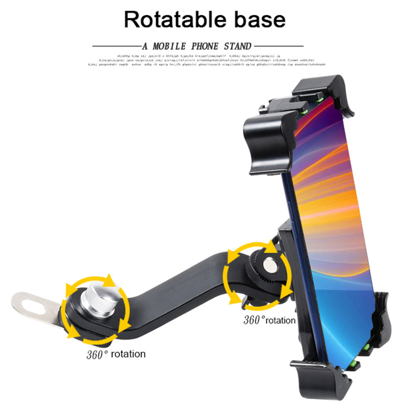 ZP-DC2020 Bicycle Handlebar Mobile Phone Holder Rotation Mount Stand Bracket for iPhone Huawei