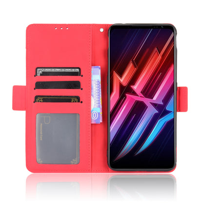 Leather Wallet Protective Case with Multiple Card Slots for ZTE nubia Red Magic 6 Pro / ZTE nubia Red Magic 6