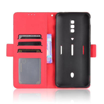 Leather Wallet Protective Case with Multiple Card Slots for ZTE nubia Red Magic 6 Pro / ZTE nubia Red Magic 6