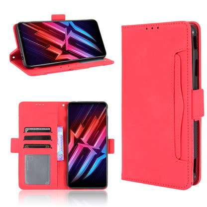 Leather Wallet Protective Case with Multiple Card Slots for ZTE nubia Red Magic 6 Pro / ZTE nubia Red Magic 6