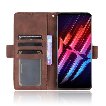 Leather Wallet Protective Case with Multiple Card Slots for ZTE nubia Red Magic 6 Pro / ZTE nubia Red Magic 6