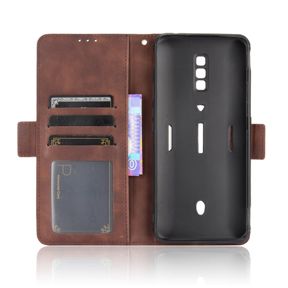 Leather Wallet Protective Case with Multiple Card Slots for ZTE nubia Red Magic 6 Pro / ZTE nubia Red Magic 6