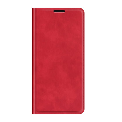 Auto-Absorbed Skin-touch Leather Cover Protective Case with Wallet Stand for ZTE Blade V2020 Smart