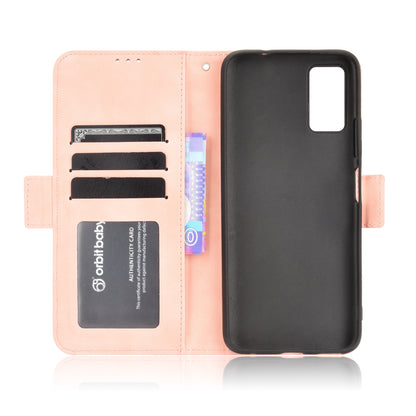 Phone Cover Full Protection Wallet Design Stand Case with Multiple Card Slots for ZTE Blade A71