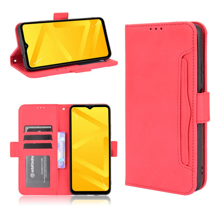 Phone Cover Full Protection Wallet Design Stand Case with Multiple Card Slots for ZTE Blade A71