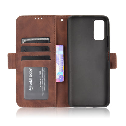 Phone Cover Full Protection Wallet Design Stand Case with Multiple Card Slots for ZTE Blade A71