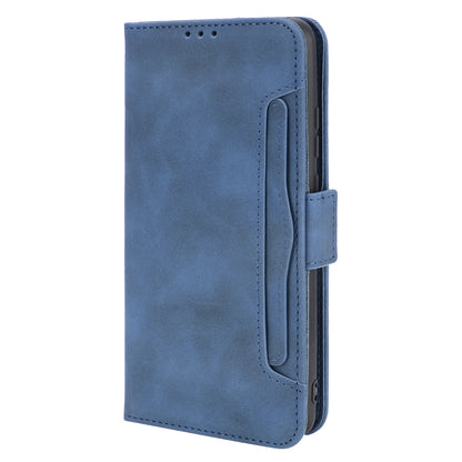 Wallet Design Phone Cover Stand Case with Multiple Card Slots for ZTE Blade A51