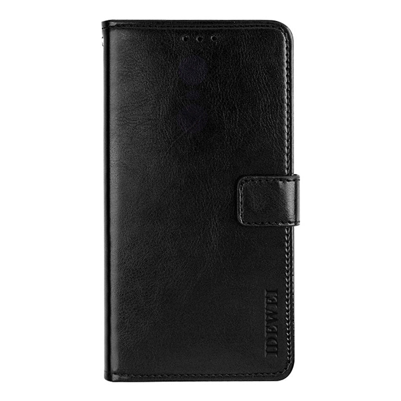 IDEWEI Crazy Horse Texture Retro Stylish Magnetic Clasp Wallet Stand Folio Flip Leather Case for ZTE Blade A31