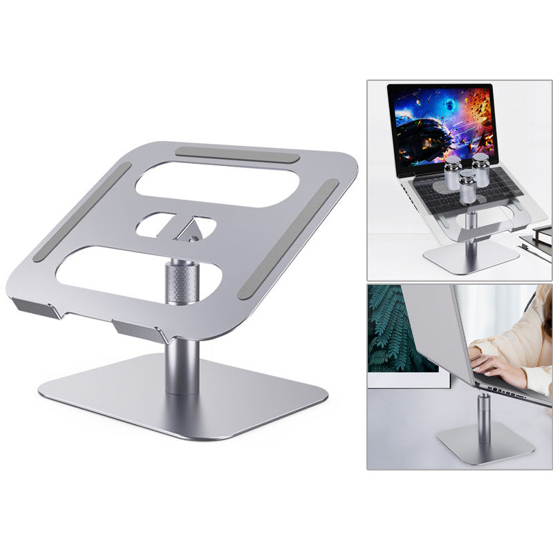 Z45 Adjustable Desktop Heat Dissipation Notebook Stand Aluminum Alloy Ergonomic Laptop Riser Holder