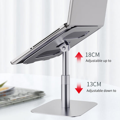 Z45 Adjustable Desktop Heat Dissipation Notebook Stand Aluminum Alloy Ergonomic Laptop Riser Holder