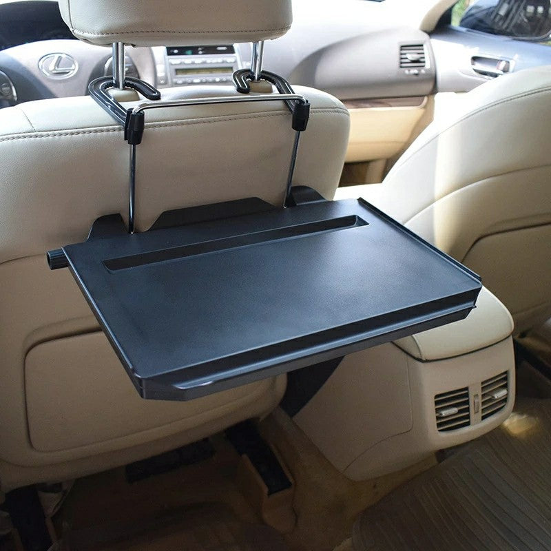 SHUNWEI SD-1508B Car Seat Mount Foldable Dining Tray with Drawer Steering Wheel Notebook Table