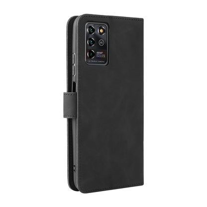 Flip Folio Stand Skin-touch Feeling PU Leather Wallet Magnetic Protective Case with Strap for ZTE Blade V30 Vita