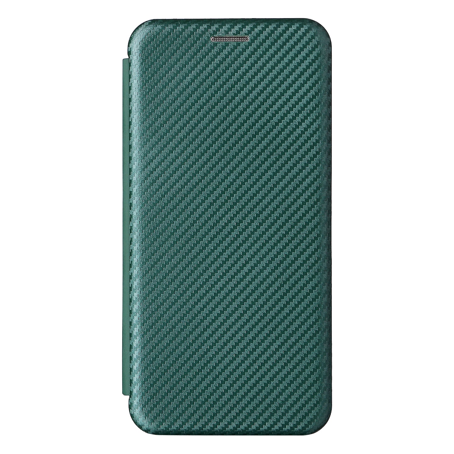 Carbon Fiber Texture Well-Protected Stylish Auto-absorbed Leather Phone Case with Card Slot for ZTE Blade A31