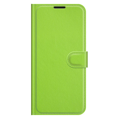 Litchi Texture PU Leather Wallet Case Magnetic Closure Protective Stand Flip Phone Cover for ZTE Blade V30 Vita / Blade V2020 5G