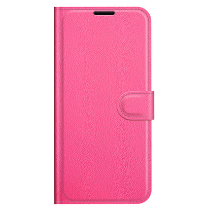 Litchi Texture PU Leather Wallet Case Magnetic Closure Protective Stand Flip Phone Cover for ZTE Blade V30 Vita / Blade V2020 5G