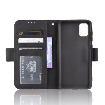 Multiple Card Slot Design PU Leather Flip Phone Case Wallet Stand Cover Shell for ZTE Blade A31