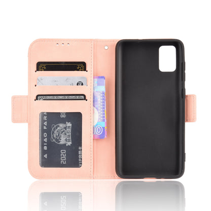 Multiple Card Slot Design PU Leather Flip Phone Case Wallet Stand Cover Shell for ZTE Blade A31