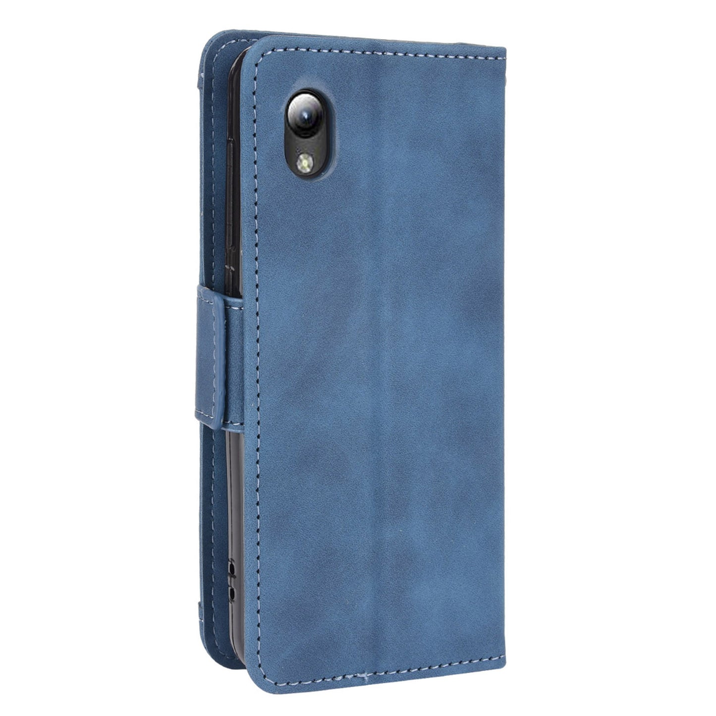 PU Leather Mobile Phone Protection Case Wallet Stand Cover Shell with Multiple Card Slot Design for ZTE Blade L8/Blade A3 (2019)/A31 Lite