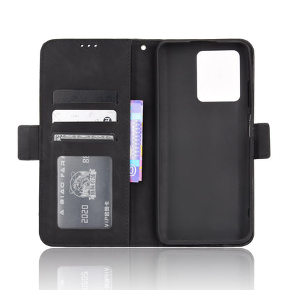 For ZTE Blade V30 Shockproof Magnetic Closure Flip Phone Case Multiple Card Slot Design PU Leather Wallet Phone Cover