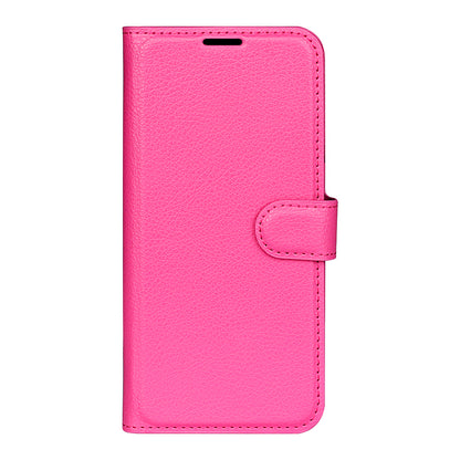 PU Leather Wallet Flip Phone Case Full Body Protection Stand Litchi Texture Cover for ZTE Blade V30