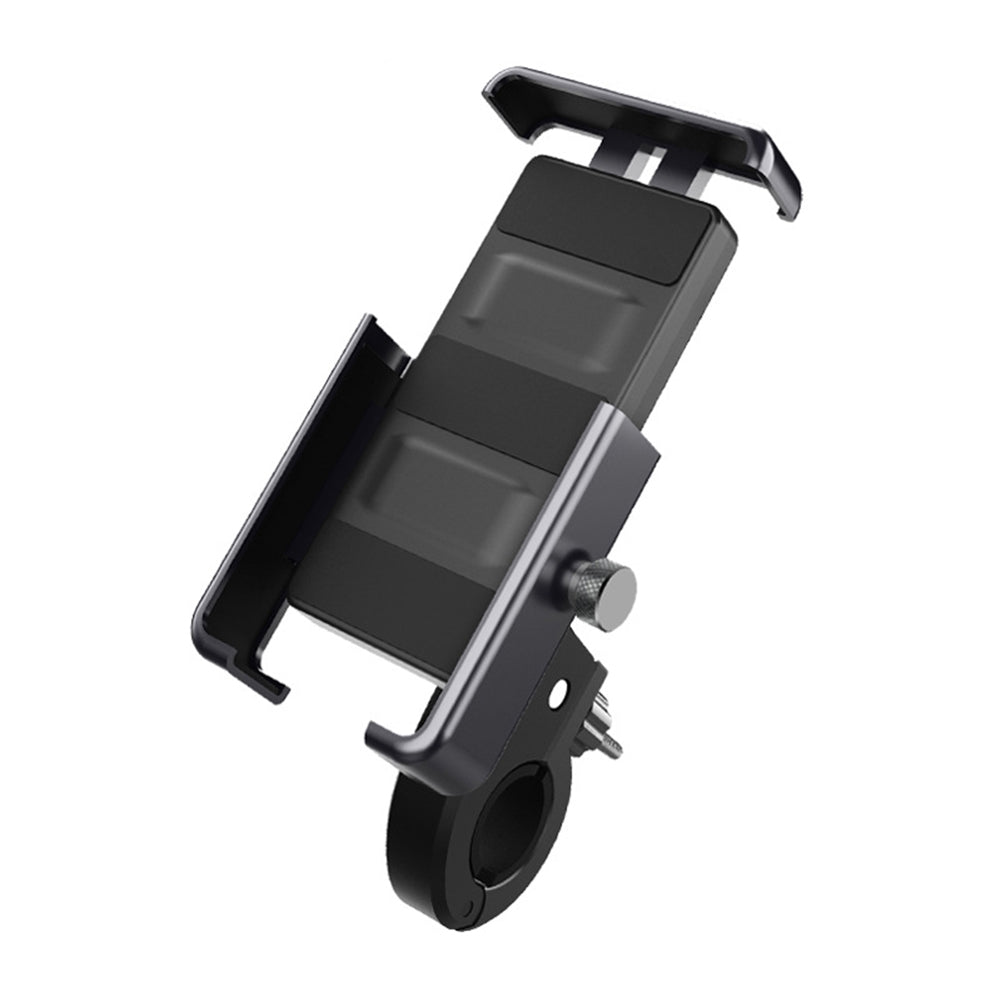 Universal Bicycle Handlebar Mobile Phone Holder Rack 360-degree Rotatable Motorcycle Scooter Smartphone Stand Metal Bracket Cycling Accessories