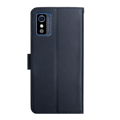 Shockproof Nappa Texture Folio Flip Genuine Leather Phone Case Magnetic Closure Stand Wallet Cover for ZTE Blade L9