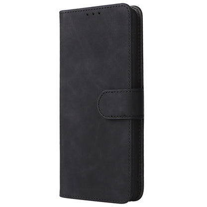 Skin-touch Feeling PU Leather + TPU Phone Cover Stand Wallet Shell Mobile Phone Case for ZTE Libero 5G II