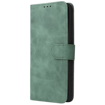 Skin-touch Feeling PU Leather + TPU Phone Cover Stand Wallet Shell Mobile Phone Case for ZTE Libero 5G II