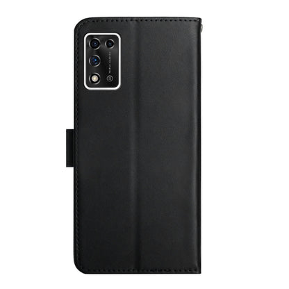 For ZTE Libero 5G ii A103ZT Flip Phone Cover Wallet Stand Function Genuine Leather Nappa Texture Full Body Protective Phone Case