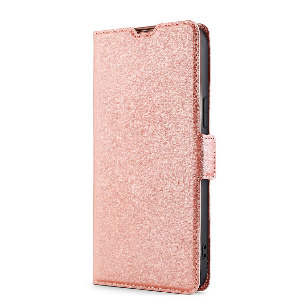 Ultra-slim PU Leather Folio Flip Cover Stand Inner TPU Drop-proof Phone Case with Card Slot for ZTE Blade L9