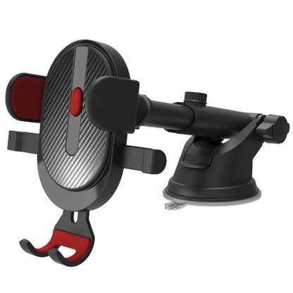 D-23 Universal Cars Dashboard Phone Holder Auto Clamping Car Phone Mount Support 360-degree Rotating