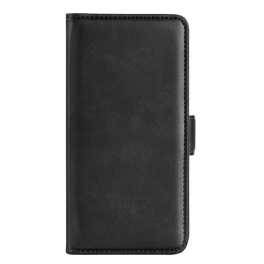 Textured PU Leather Wallet Phone Case for ZTE Libero 5G II, Shockproof Stand Folio Flip Cover