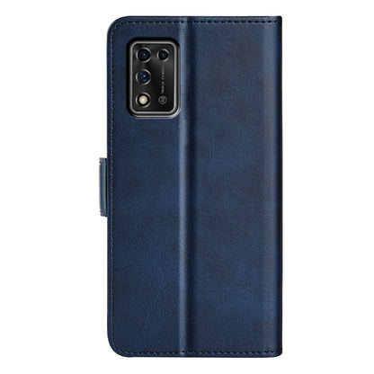 Textured PU Leather Wallet Phone Case for ZTE Libero 5G II, Shockproof Stand Folio Flip Cover