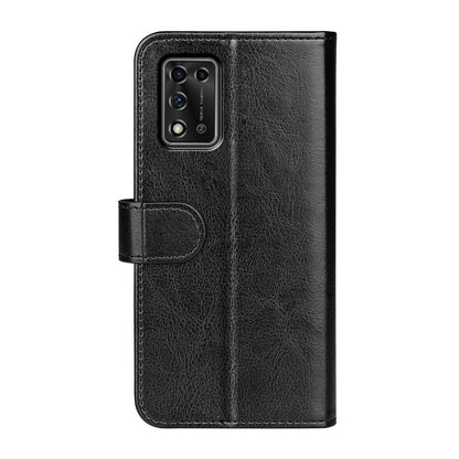 Crazy Horse Texture Folio Flip Phone Case for ZTE Libero 5G II, Wallet Stand PU Leather Protective Cover