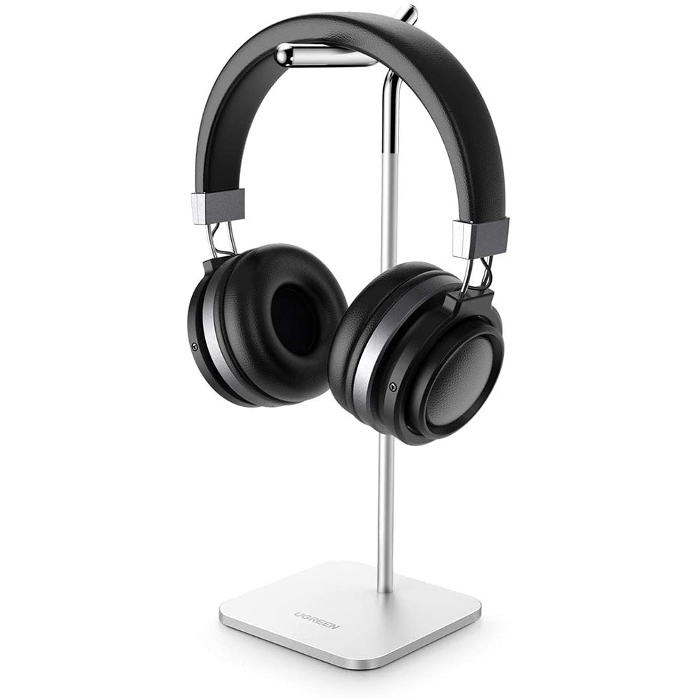 UGREEN 80701 Aluminum Gaming Headset Stand for Sennheiser PXC 550/Sony MDR-1000X/Bose QC35 Desktop Non-Slip Headphone Storage Rack Metal Earphone Hanger Holder