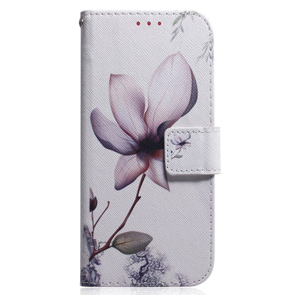 For ZTE Blade A72 / V40 Vita PU Leather Wallet Phone Case Pattern Printing Magnetic Folio Flip Protective Cover with Stand