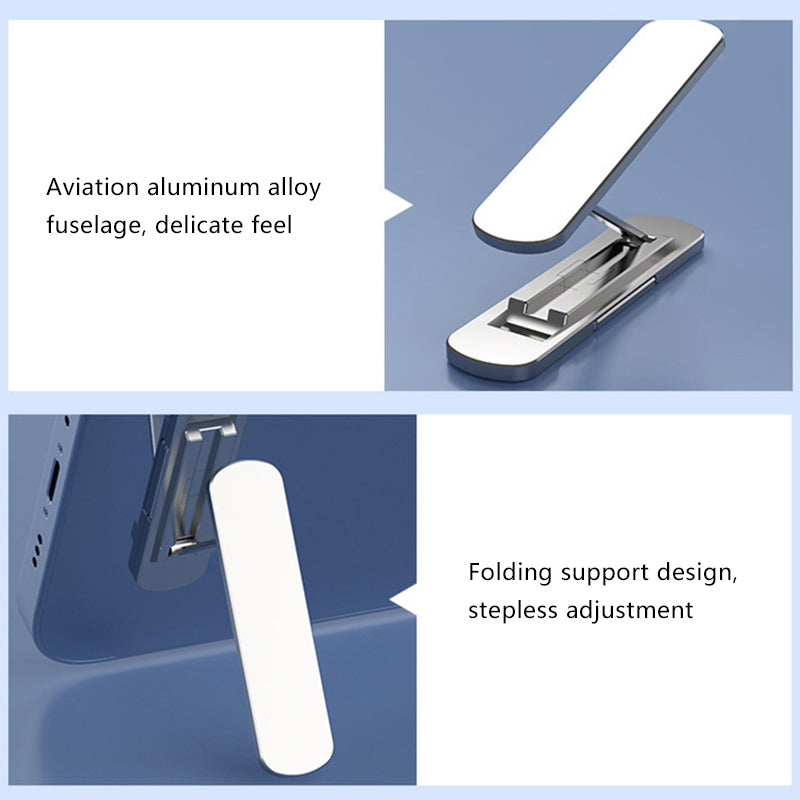 ZJ-02 Adjustable Angle 360-Degree Rotating Aviation-Grade Aluminum Alloy Folding Kickstand