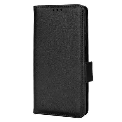 Litchi Texture Phone Case for ZTE Blade A72/Blade V40 Vita, Wallet PU Leather Cover with Adjustable Stand