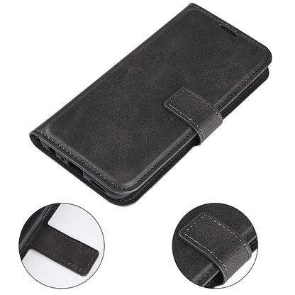 PU Leather Folio Flip Case for ZTE nubia Z40 Pro, Wallet Stand Magnetic Clasp Mobile Phone Cover