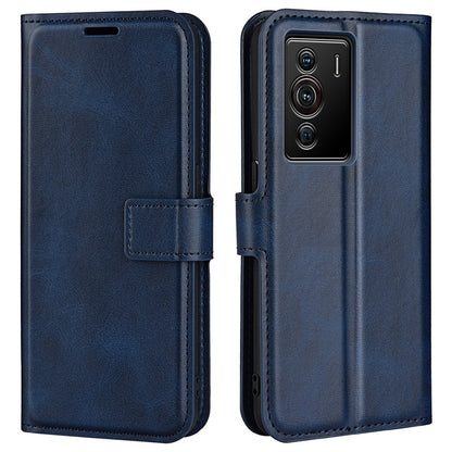 PU Leather Folio Flip Case for ZTE nubia Z40 Pro, Wallet Stand Magnetic Clasp Mobile Phone Cover