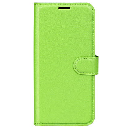 Folio Flip Litchi Skin Leather Case for ZTE nubia Z40 Pro, Magnetic Clasp Closure Wallet Stand Cover Phone Accessory