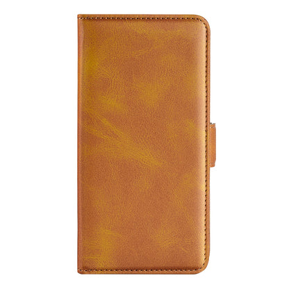 Folio Flip Dual-Clasp PU Leather Phone Shell for ZTE nubia Z40 Pro, Wallet Stand Case Phone Accessory