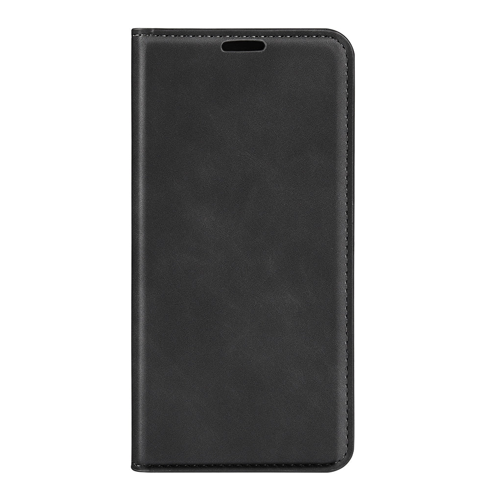 Silky-Touch Folio Flip Leather Cover for ZTE nubia Z40 Pro, Full Coverage Auto-Absorbed Phone Protective Case with Wallet Stand