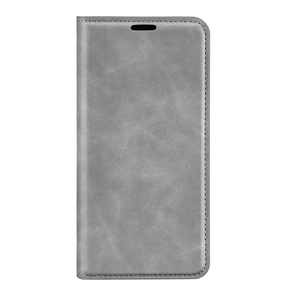 Silky-Touch Folio Flip Leather Cover for ZTE nubia Z40 Pro, Full Coverage Auto-Absorbed Phone Protective Case with Wallet Stand