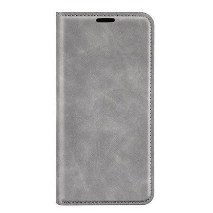 Silky-Touch Folio Flip Leather Cover for ZTE nubia Z40 Pro, Full Coverage Auto-Absorbed Phone Protective Case with Wallet Stand