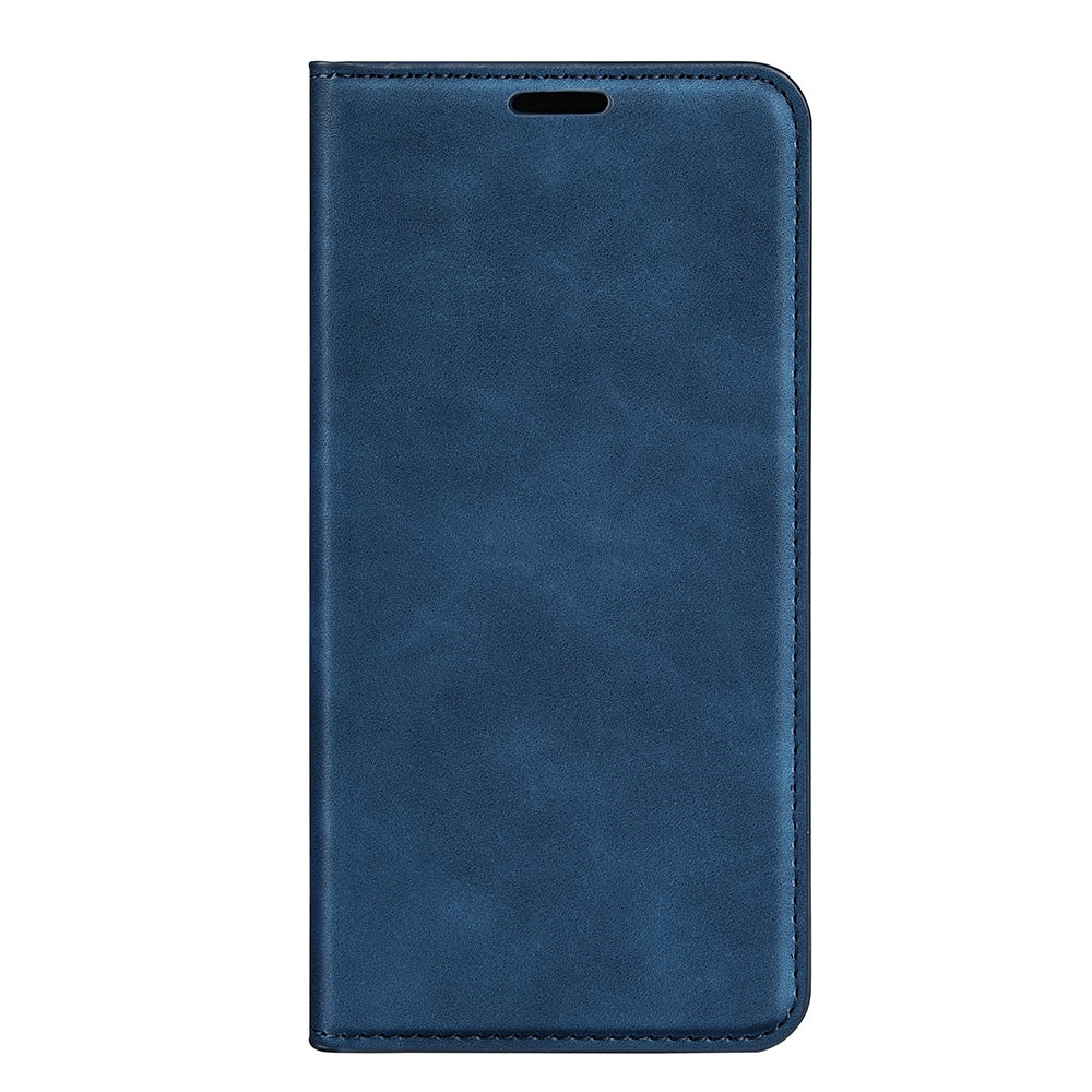 Silky-Touch Folio Flip Leather Cover for ZTE nubia Z40 Pro, Full Coverage Auto-Absorbed Phone Protective Case with Wallet Stand