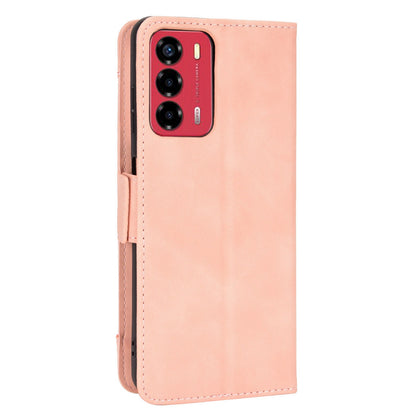 For ZTE Blade A72/V40 Vita Multiple Card Slots PU Leather Stand Case Drop-proof Wallet Phone Cover