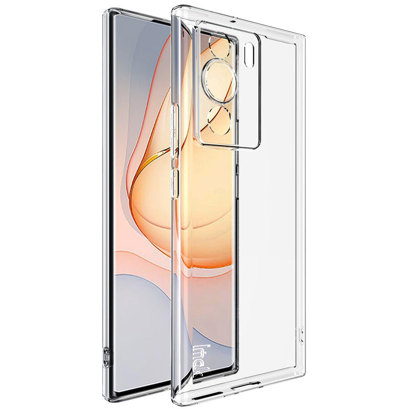 IMAK UX-5 Series for ZTE nubia Z40 Pro Crystal Clear TPU Button Protection Mobile Phone Case